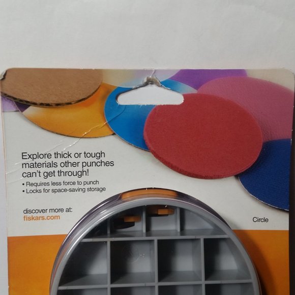 Fiskars Punch Thick Material Craft Punch Circle 2" - Picture 4 of 7